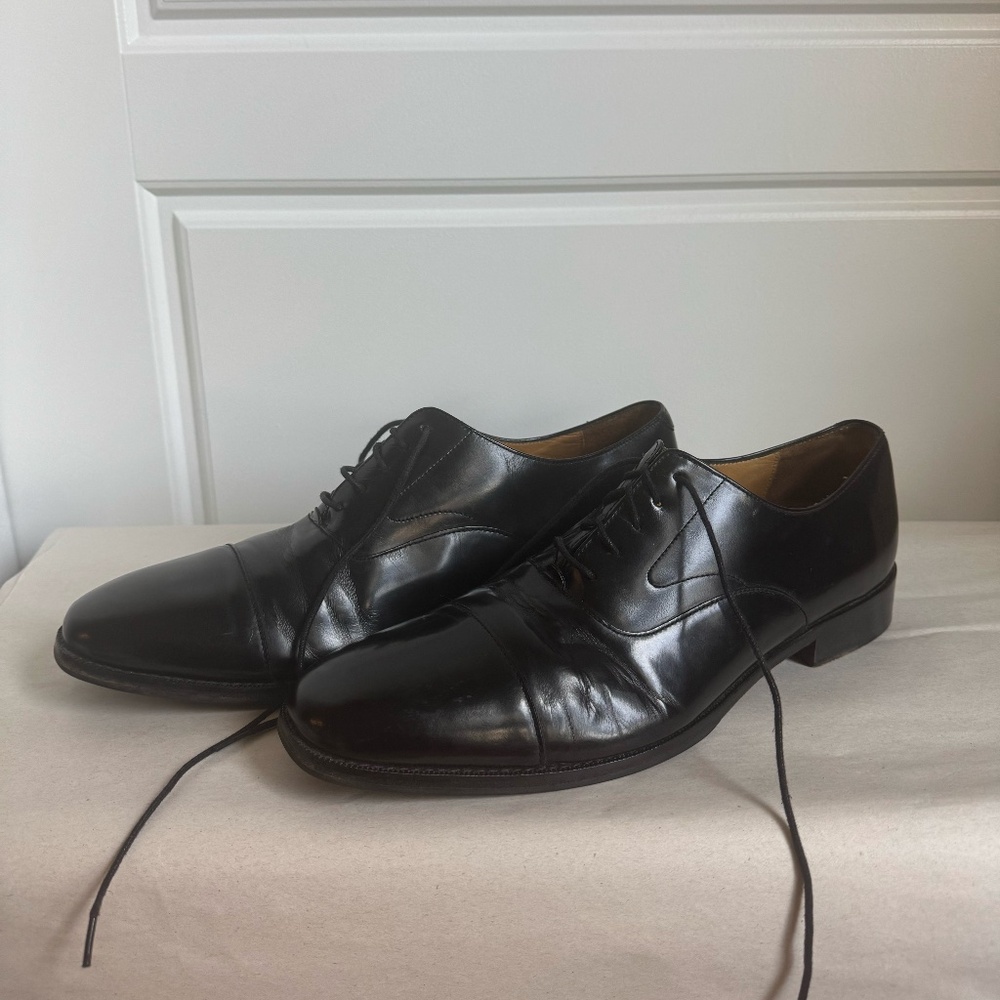 Cole Haan Leather Oxford Dress Shoes – Men’s Size 12